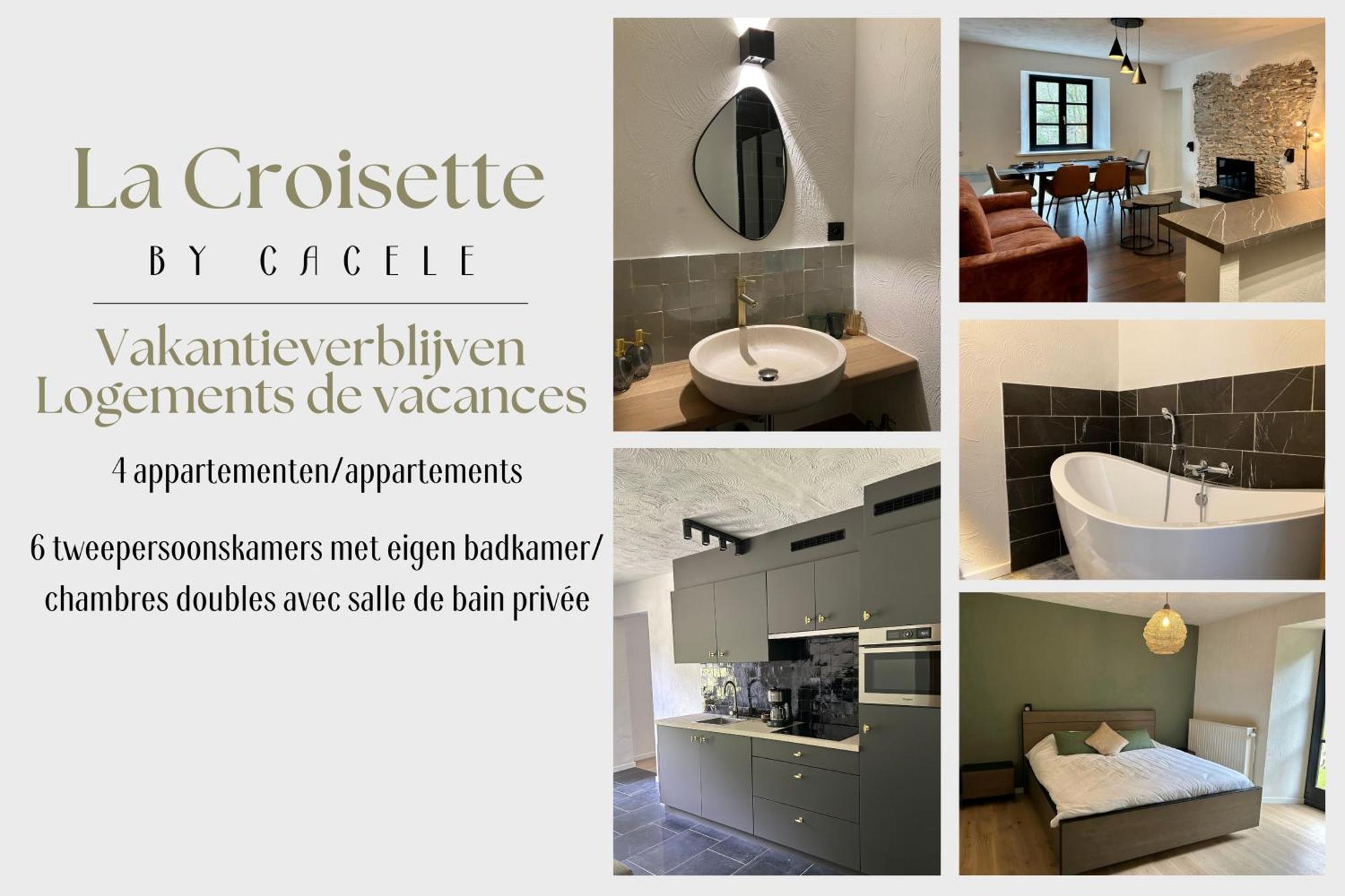 Cacele - La Croisette 5 Appartementen En 6 Tweepersoonskamers Vresse-sur-Semois Eksteriør bilde